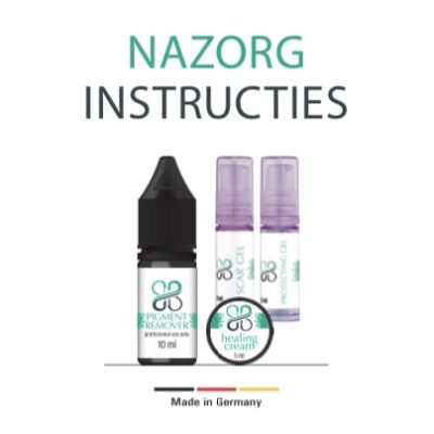 Nazorginstructies 50 stuks - Blessed Beauty