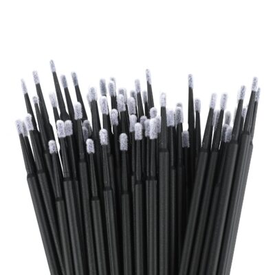 Microbrush Applicators – Zwart, 100 stuks (Ø 2,0 mm)